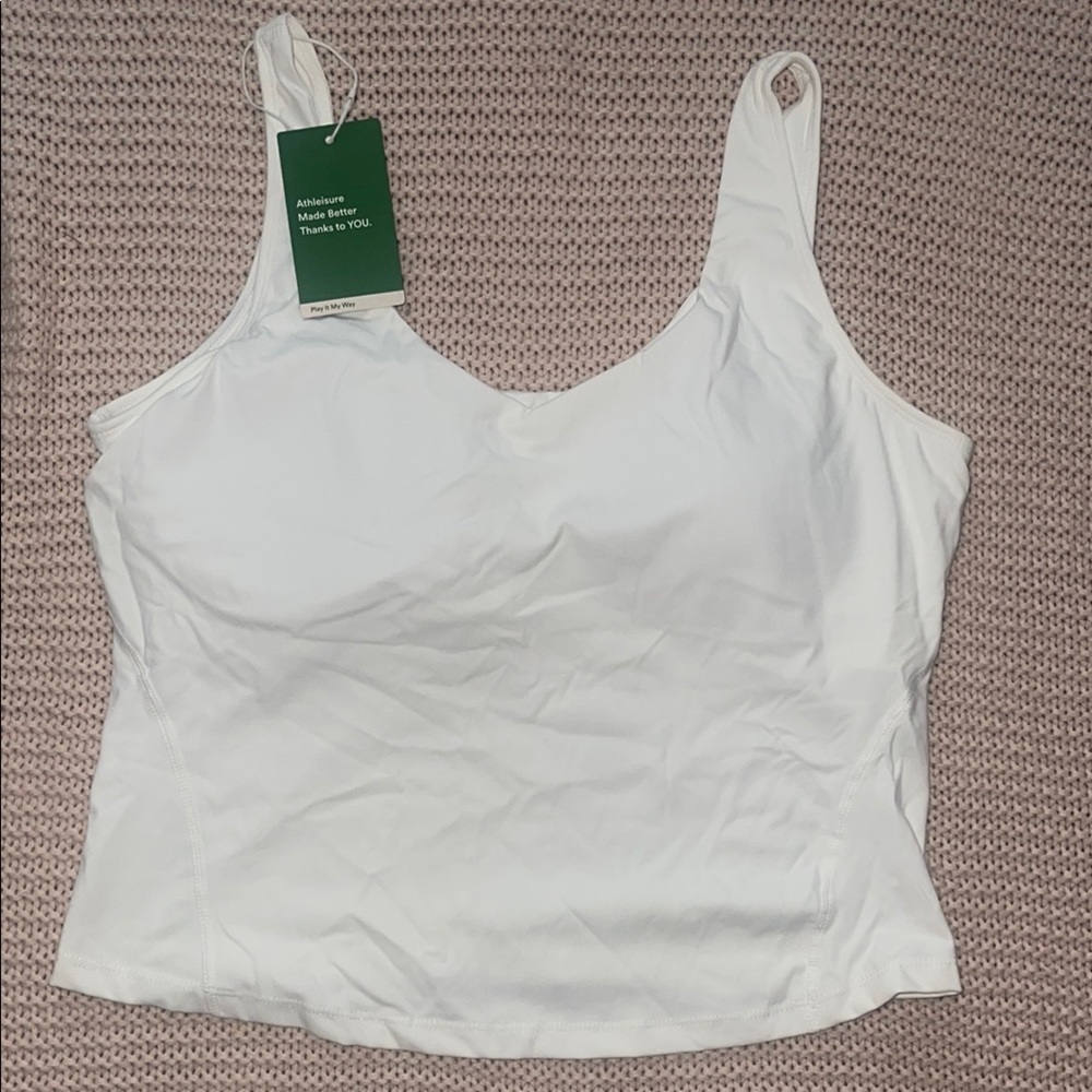HALARA White Fitted Bustier Camisole